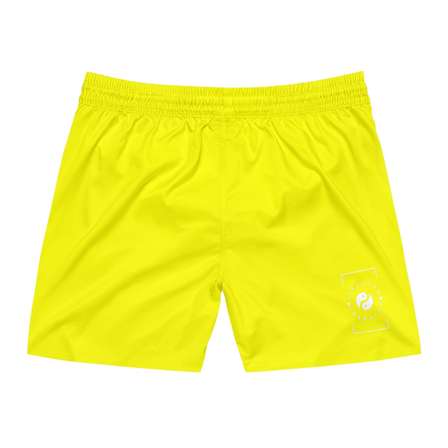 Jaune fluo FFFF00 - Short de bain (couleur unie) pour Homme