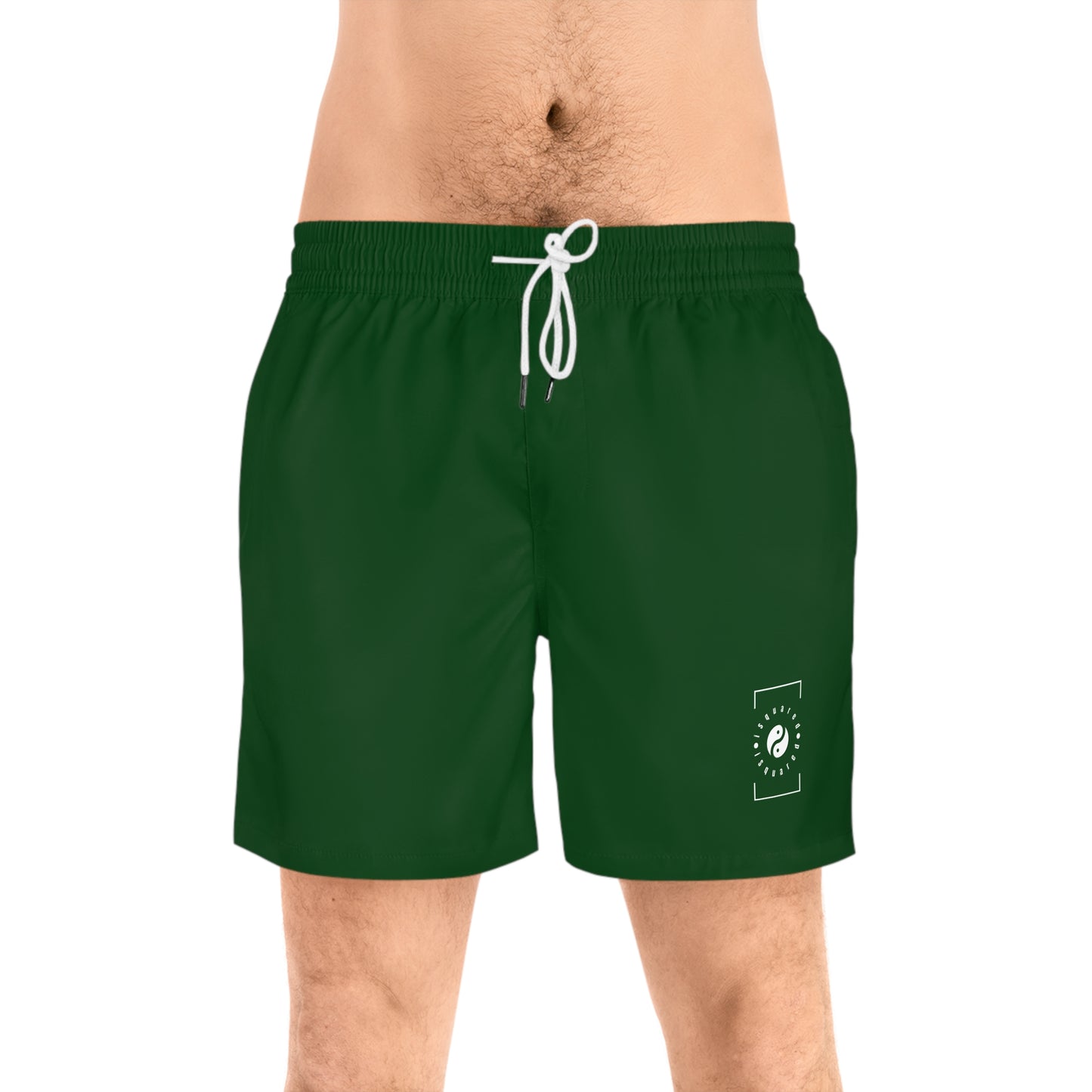 Dark Jungle - Swim Shorts (Solid Color) for Men