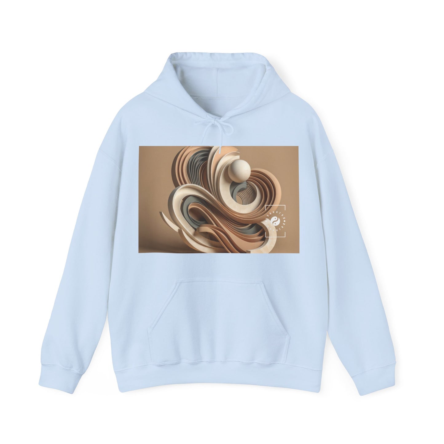 "Hepworth Hues: An Earth Tone Symphony" - Hoodie