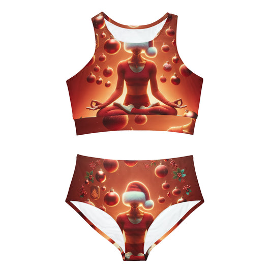 iSquared Yuletide - Ensemble de bikini de yoga chaud