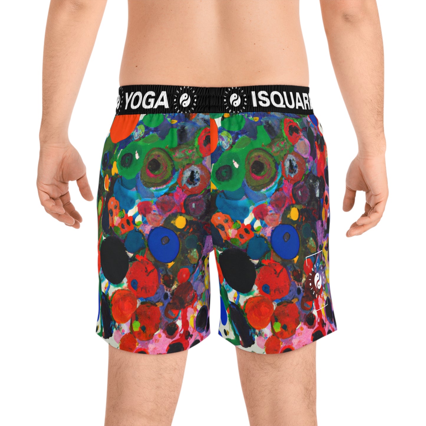 Ink drops meditation - Swim Shorts (Mid-Length) for Men