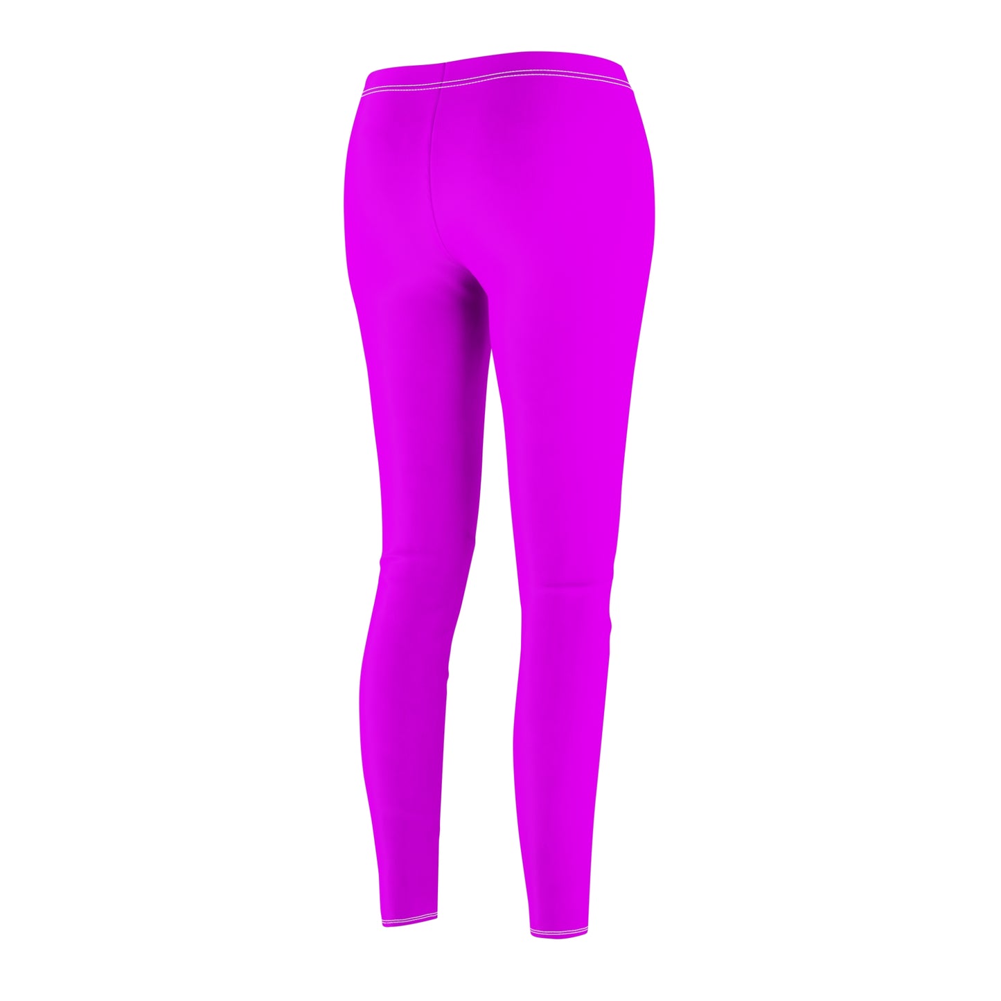 #f000ff Neon Purple - Casual Leggings