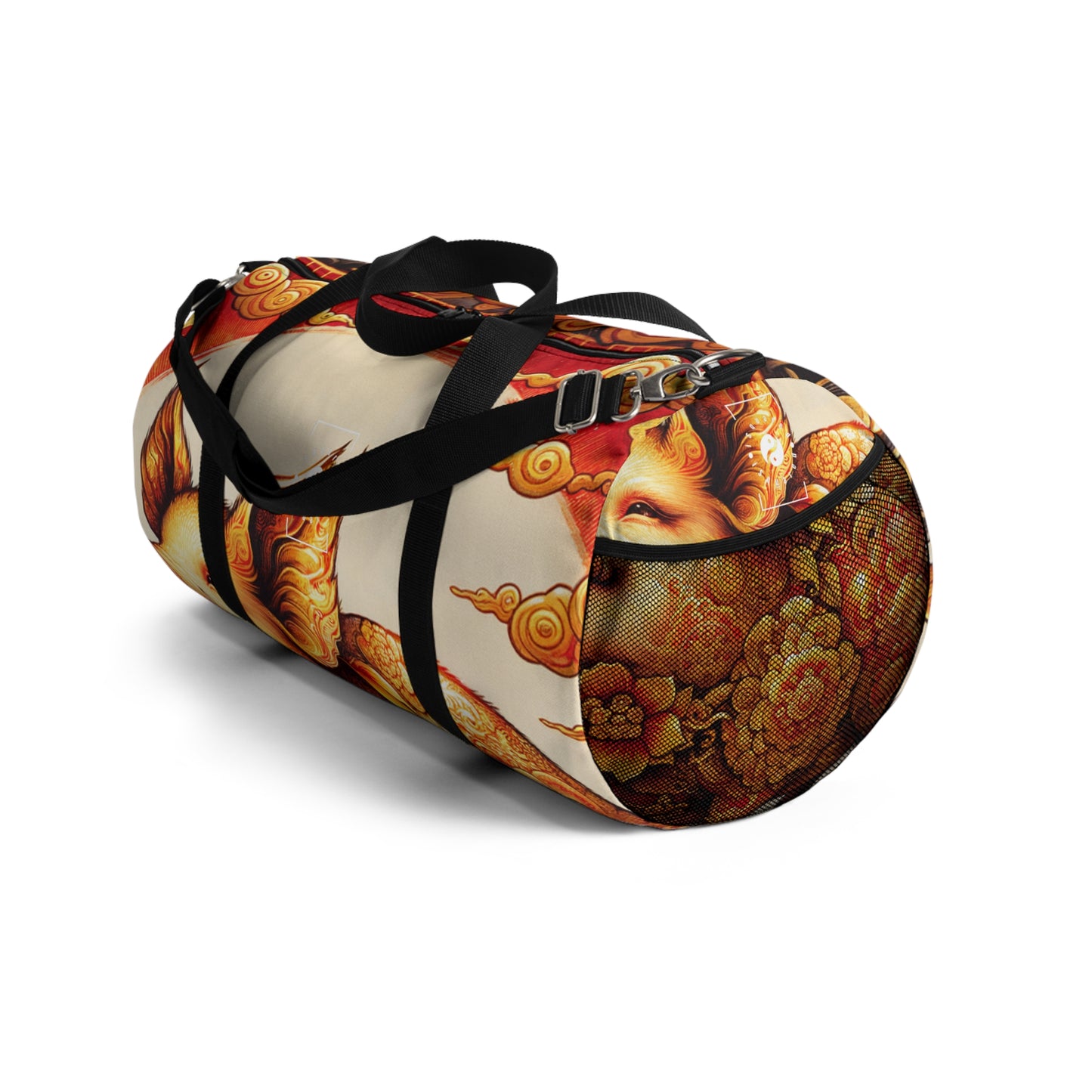 "Golden Prosperity: The Divine Boar Celebration" - Duffle Bag