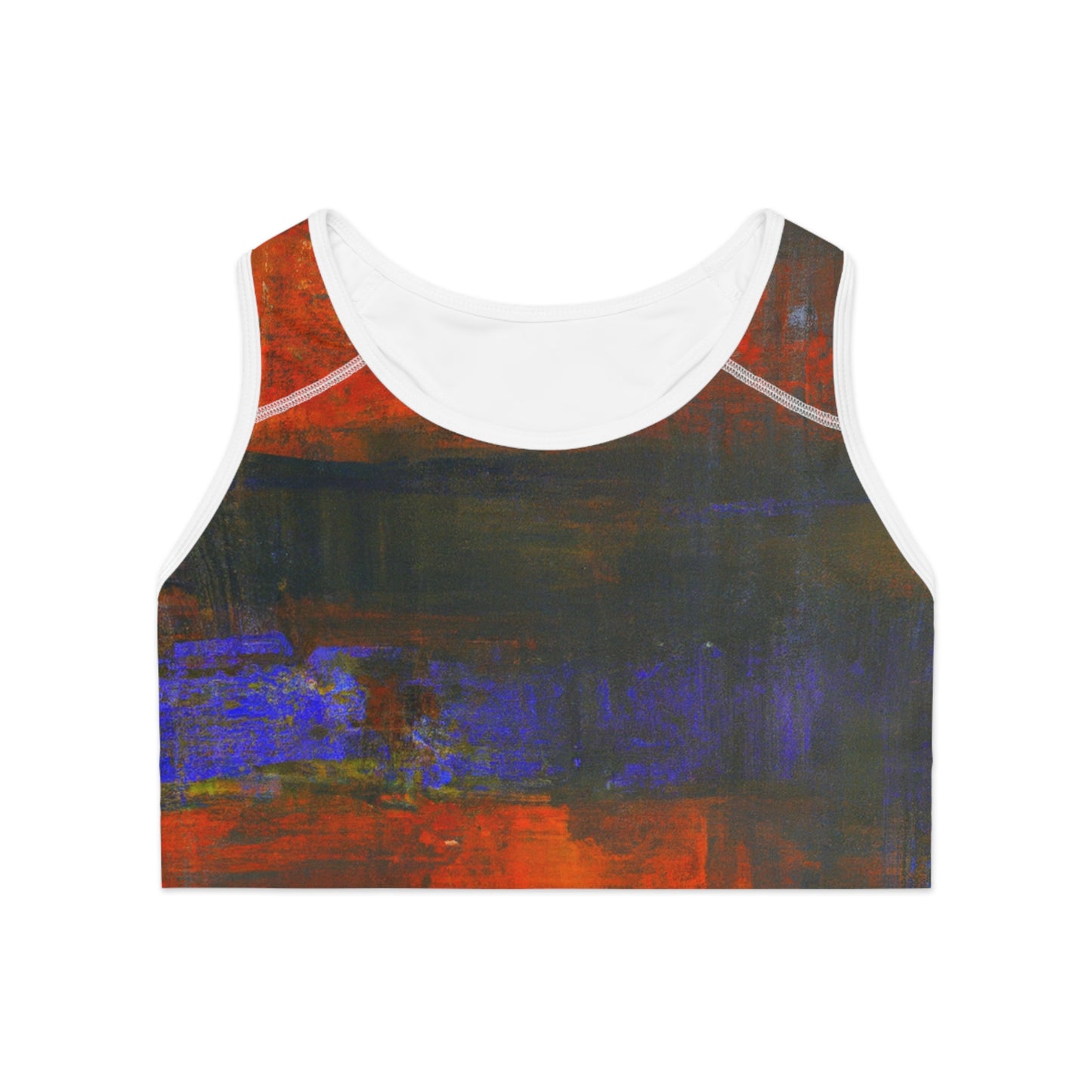 "Chromatic Reverie" - High Performance Sports Bra