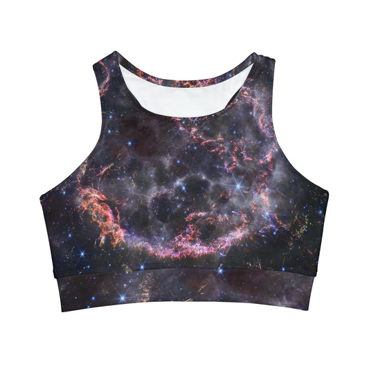 Cassiopeia A (NIRCam Image) - JWST Collection - High Neck Crop Top