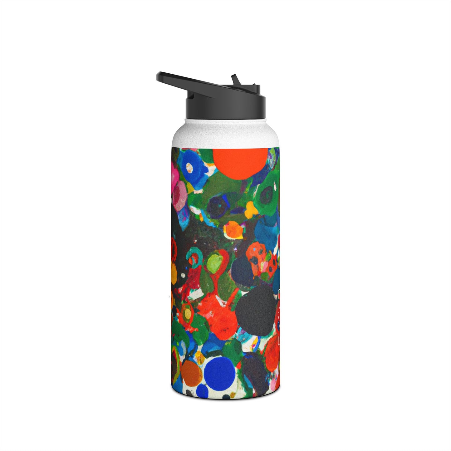 Ink drops meditation - Water Bottle