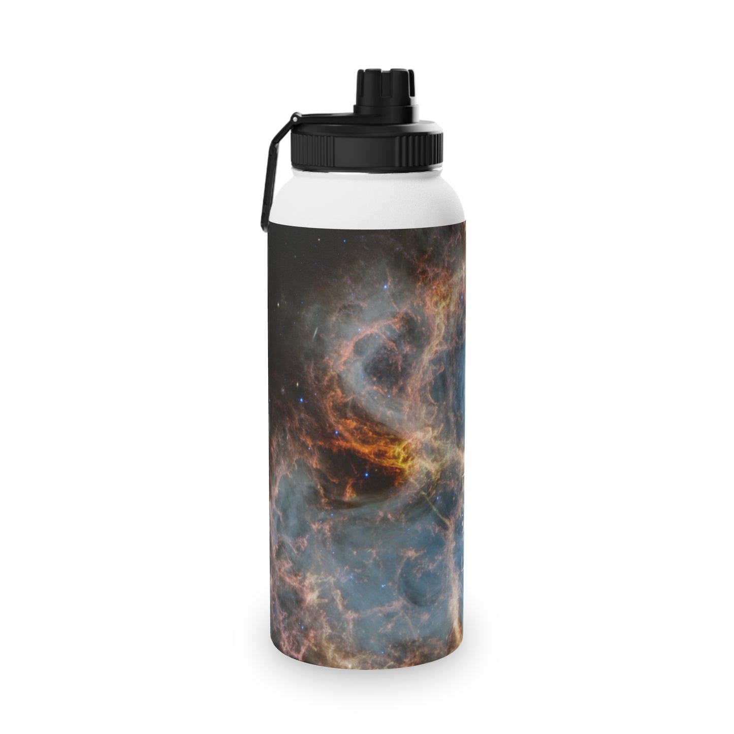 Crab Nebula (NIRCam and MIRI Image) - Sports Water Bottle