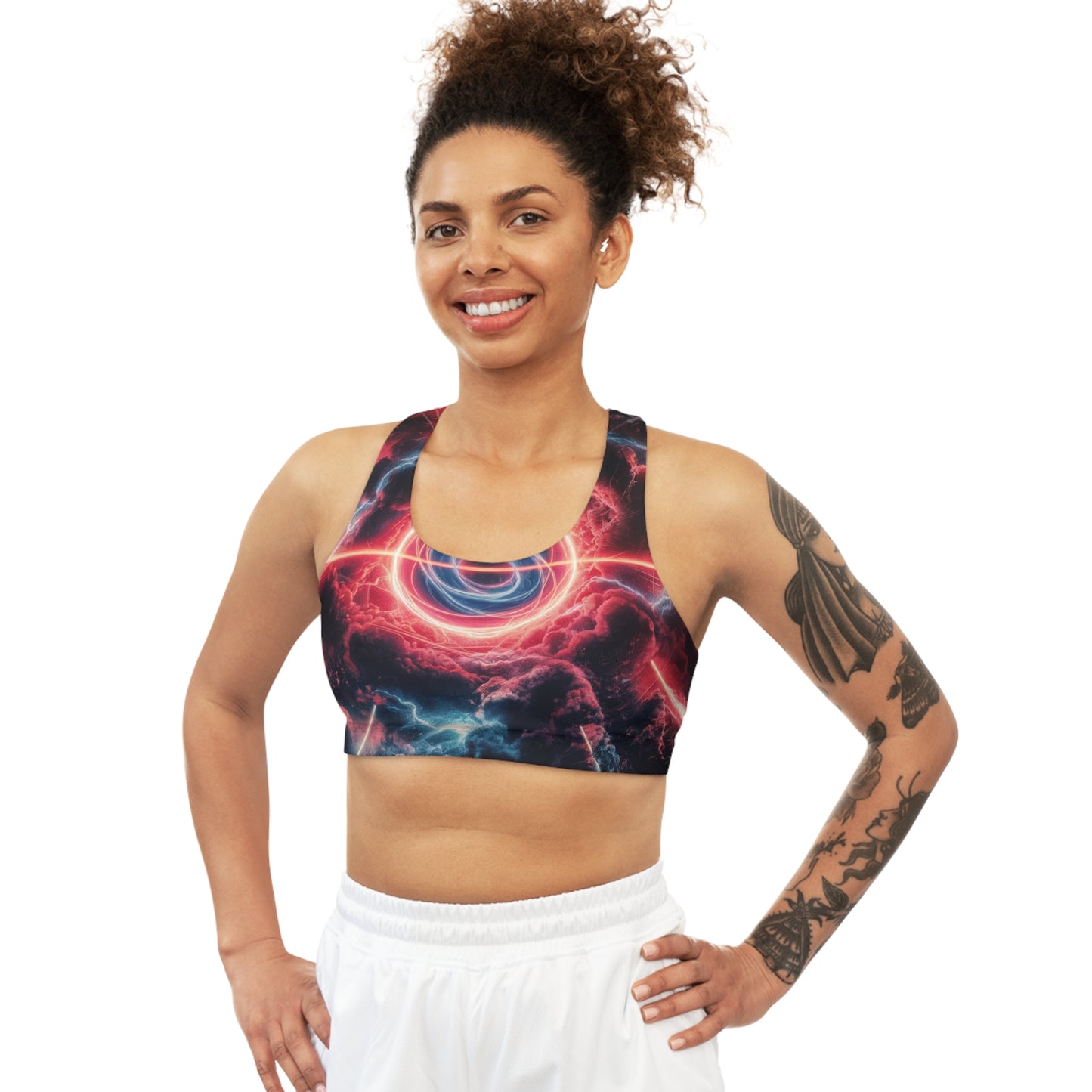 Cosmic Fusion - Soutien-gorge de sport sans couture 