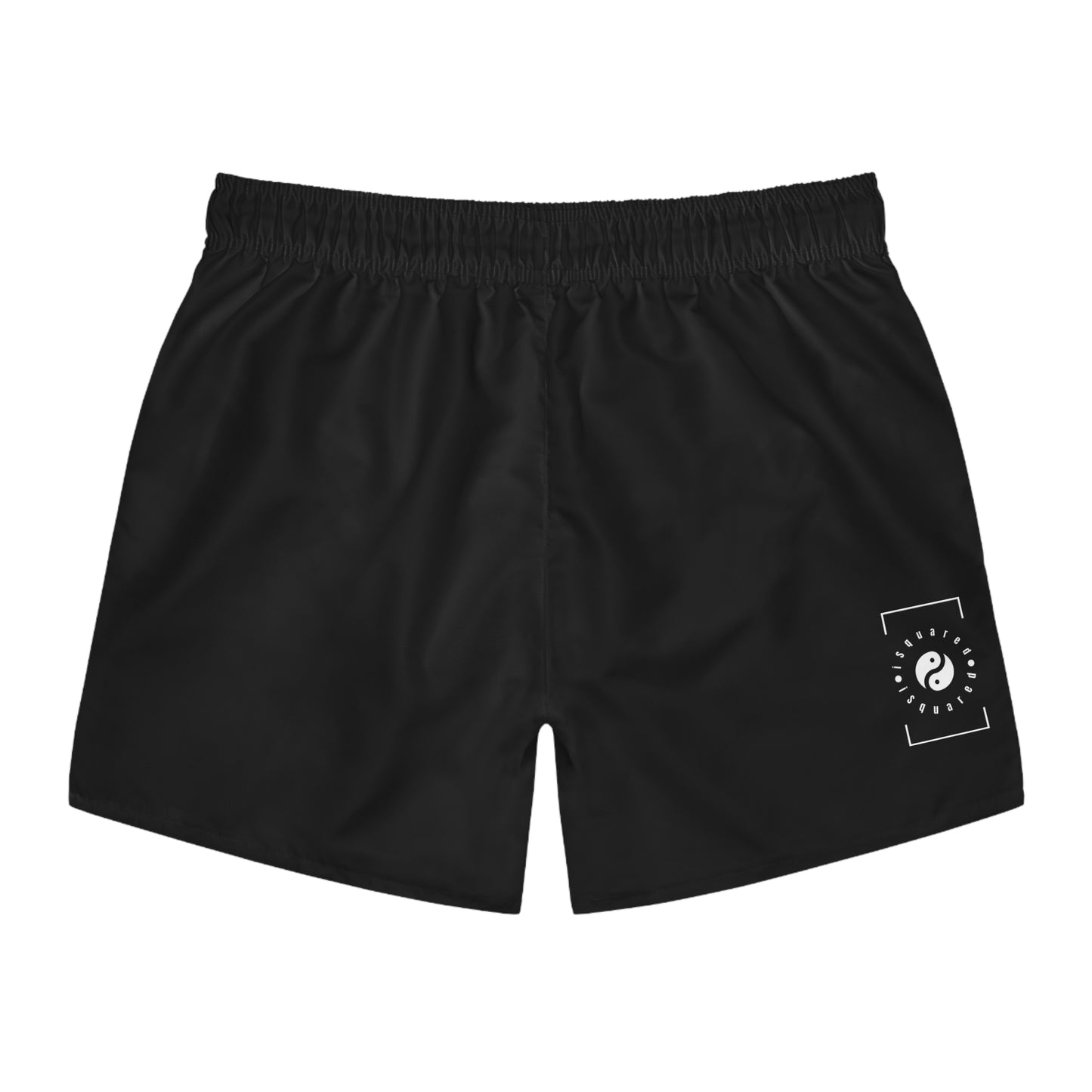 Pure Black - Swim Trunks for Men