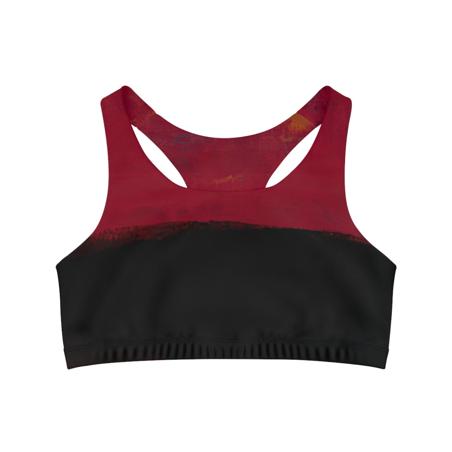 Nocturnal Vermillion - Seamless Sports Bra