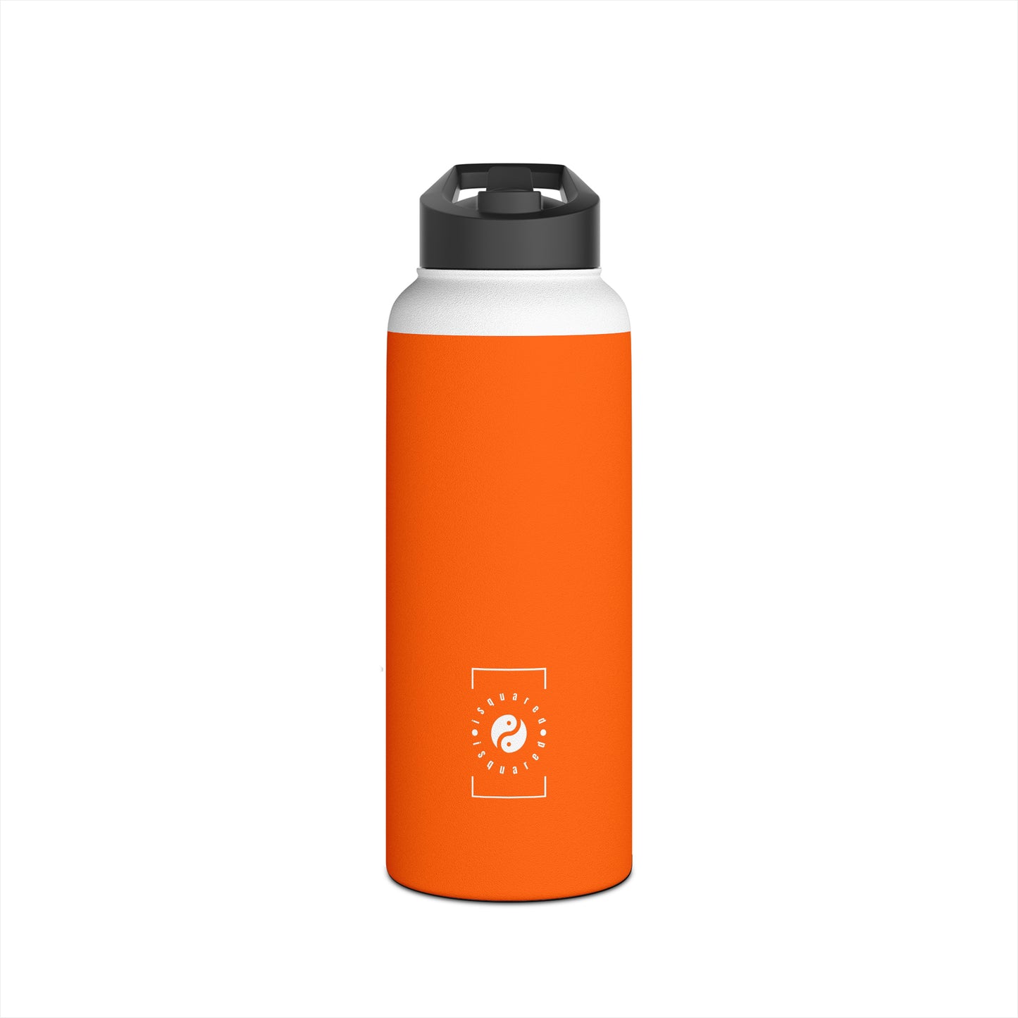 Neon Orange #FF6700 - Water Bottle