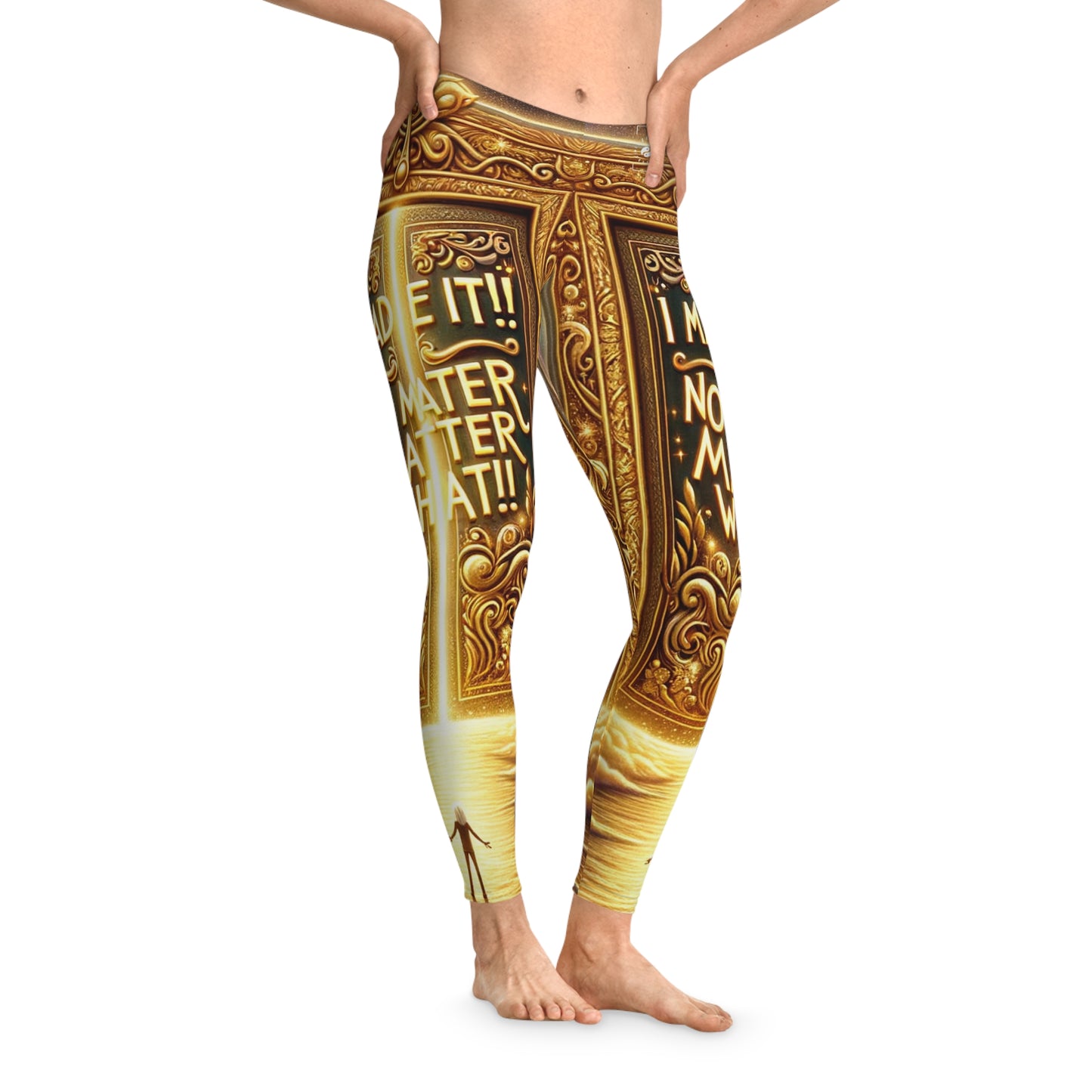 "Threshold of Perseverance" - Unisex Tights