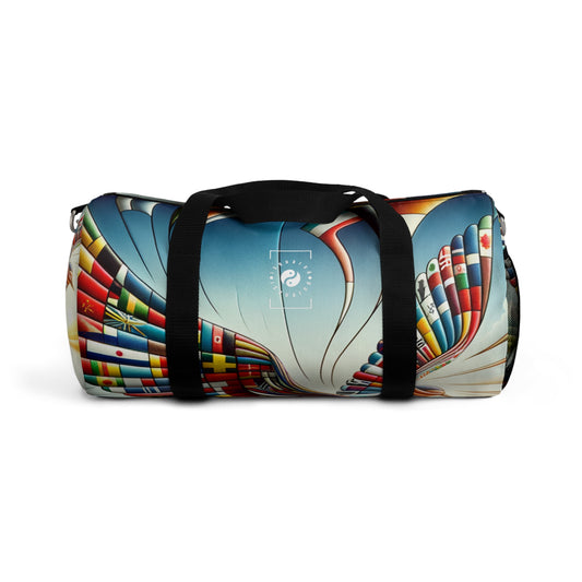 "Global Tapestry of Tranquility" - Duffle Bag