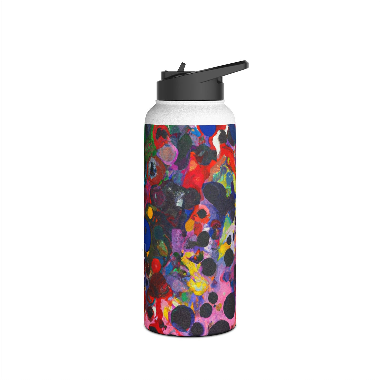 Ink drops meditation - Water Bottle