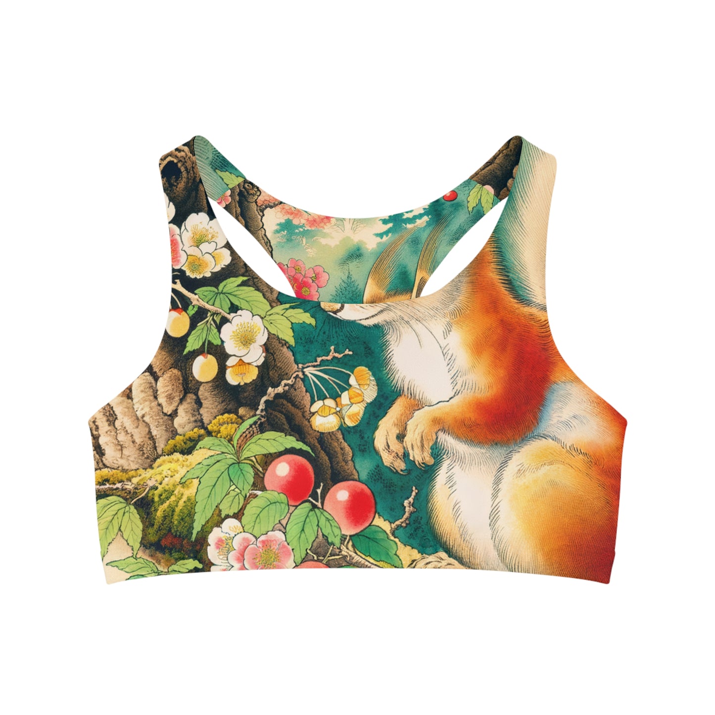 Squirrel's Serenity  - Seamless Sports Bra