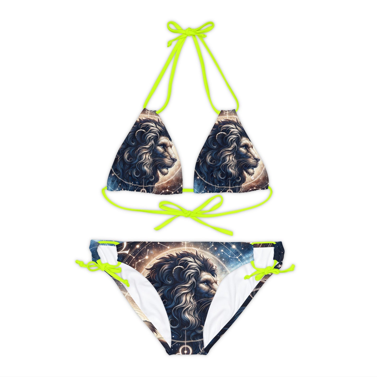 Celestial Leo Roar - Ensemble de bikini à lacets