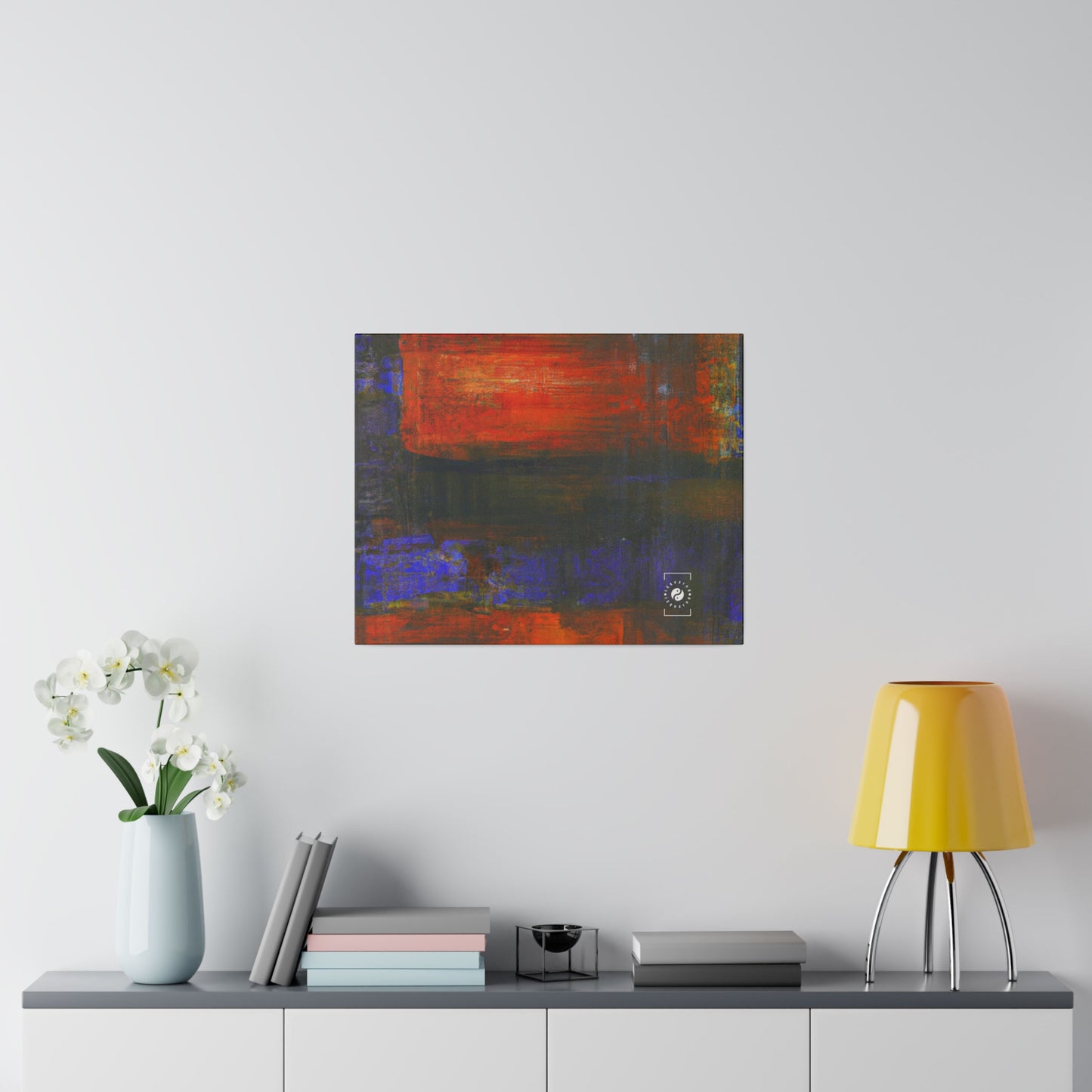 "Chromatic Reverie" - Art Print Canvas