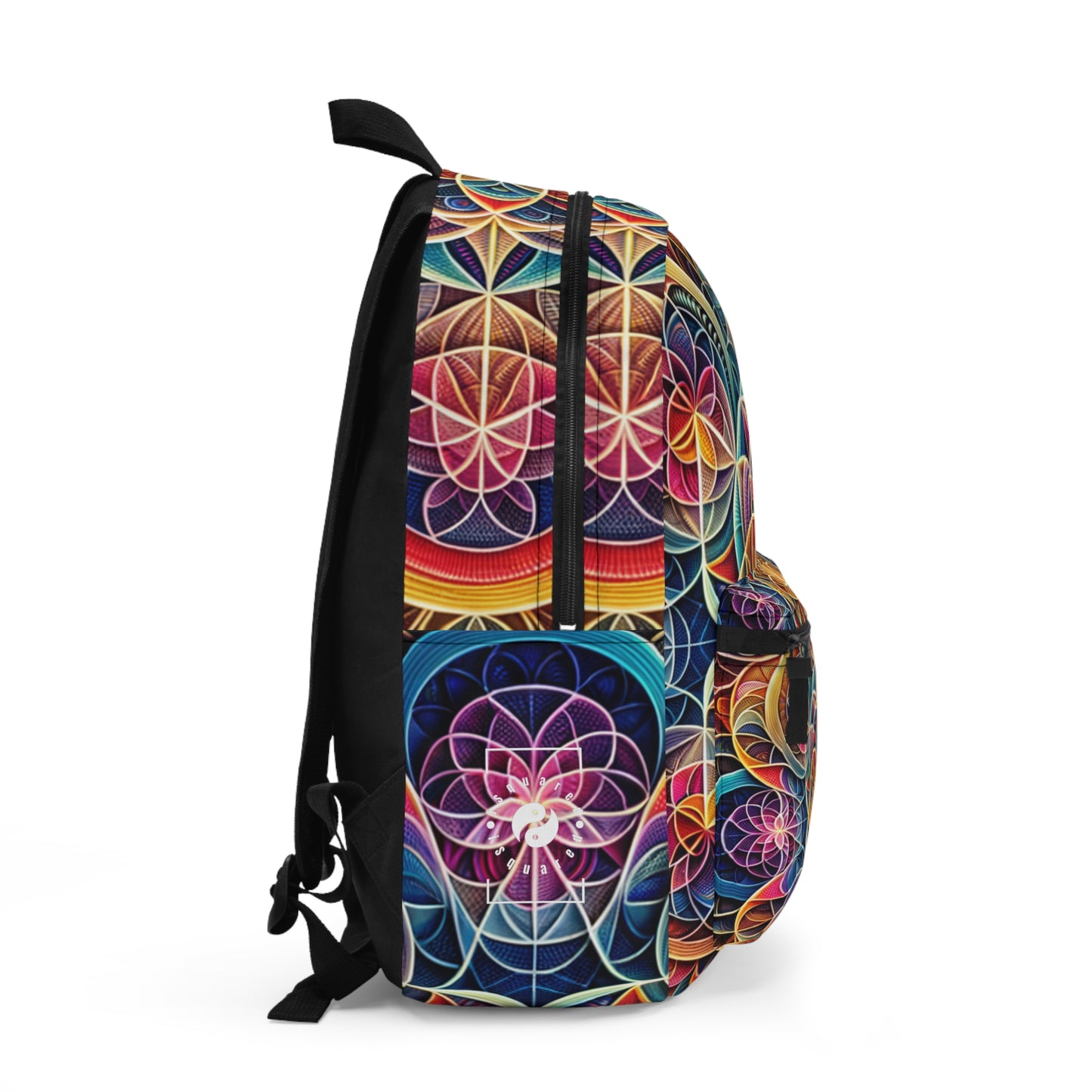 "Symétrie sacrée : Radiance infinie de l'amour" - Sac à dos