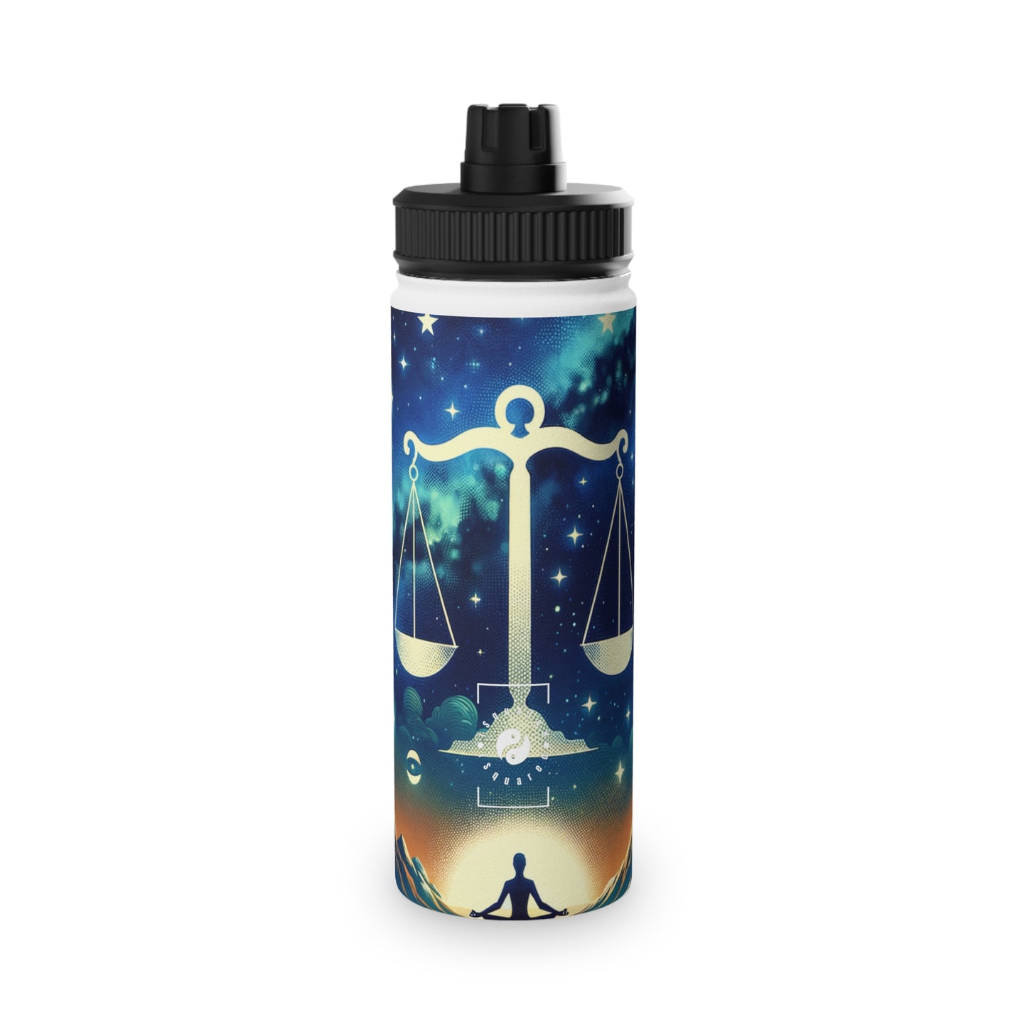 Celestial Libra - Sports Water Bottle