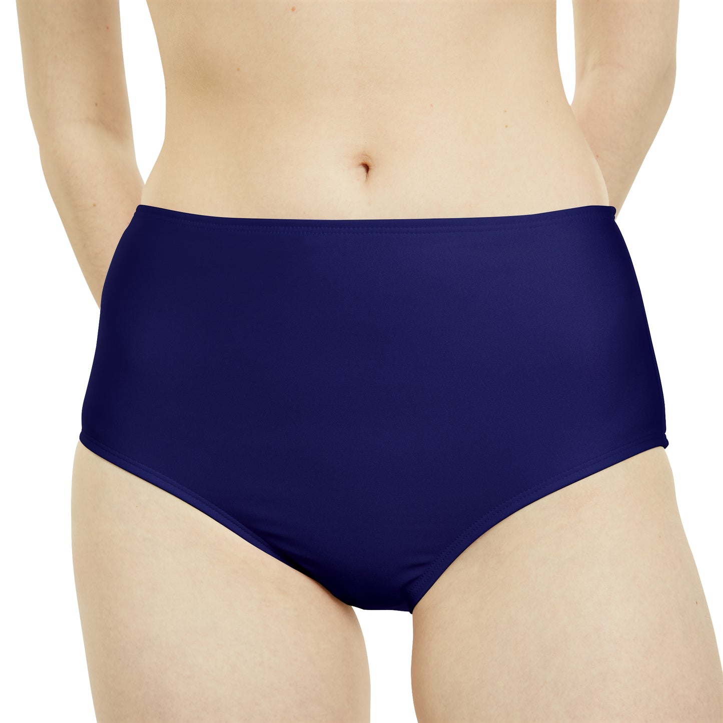 Royal Blue - High Waisted Bikini Bottom