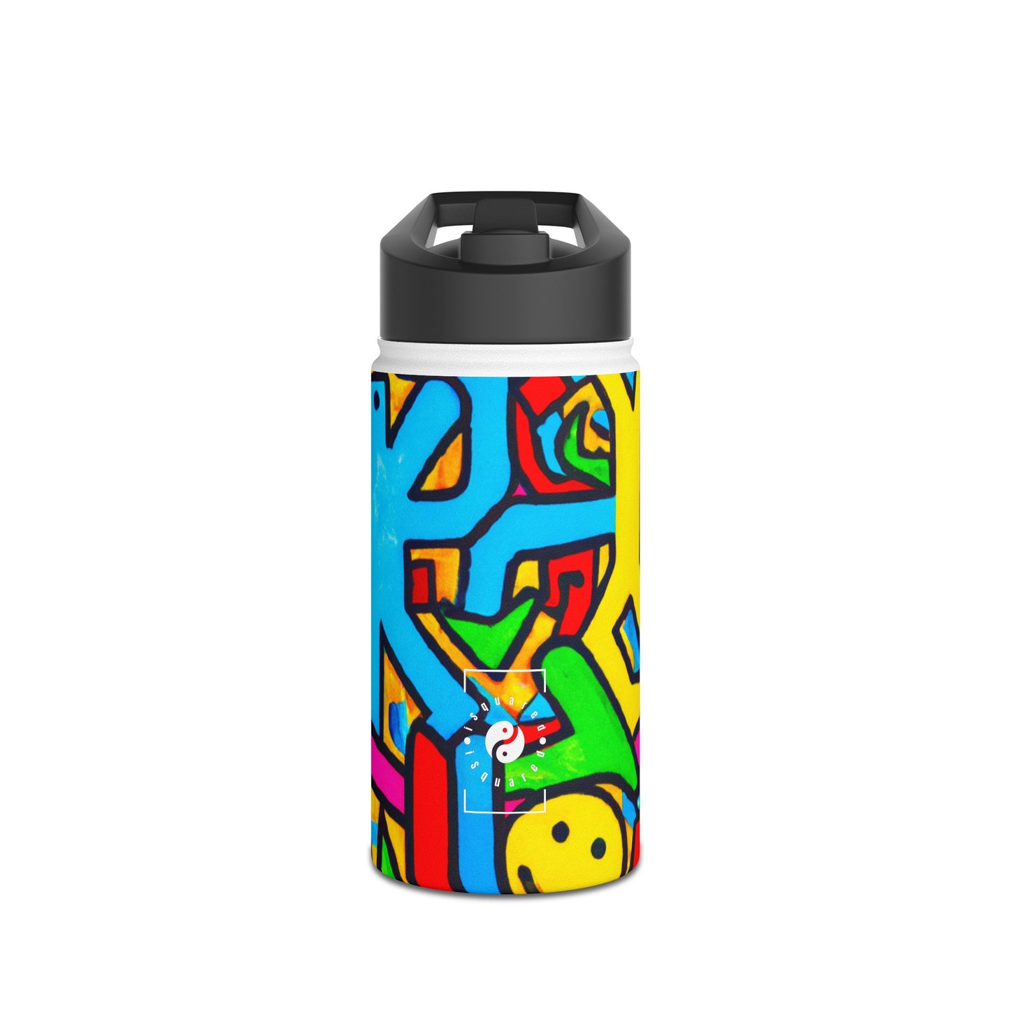 symbols of happiness - Water Bottle