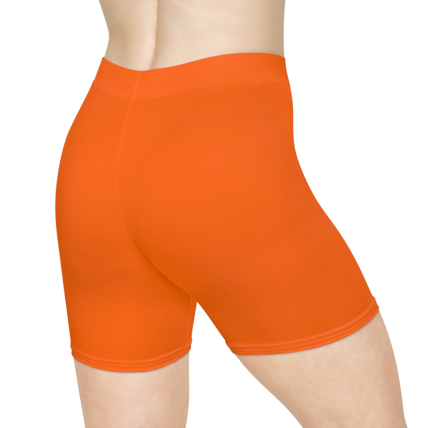 Orange fluo #FF6700 - Short de yoga chaud