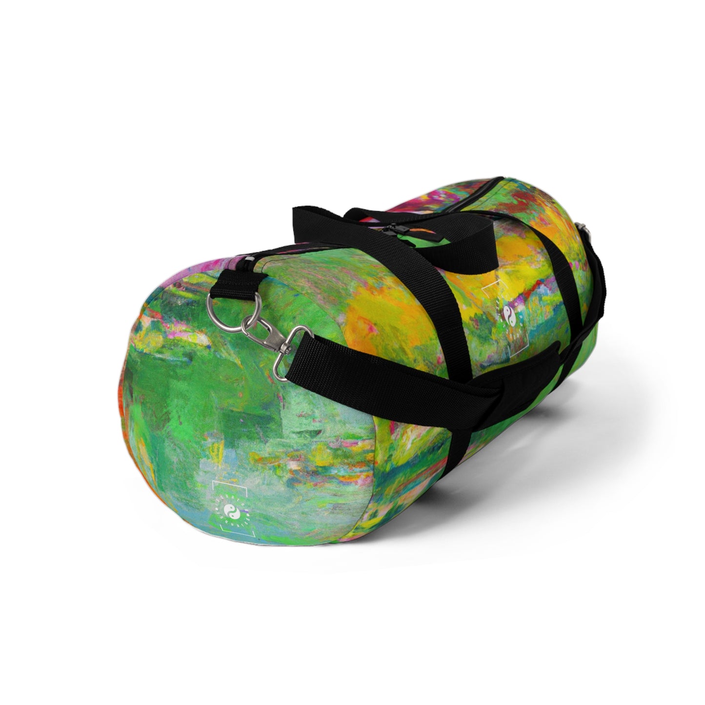 "Lily Aquarelle: Dusk Reflections" - Duffle Bag