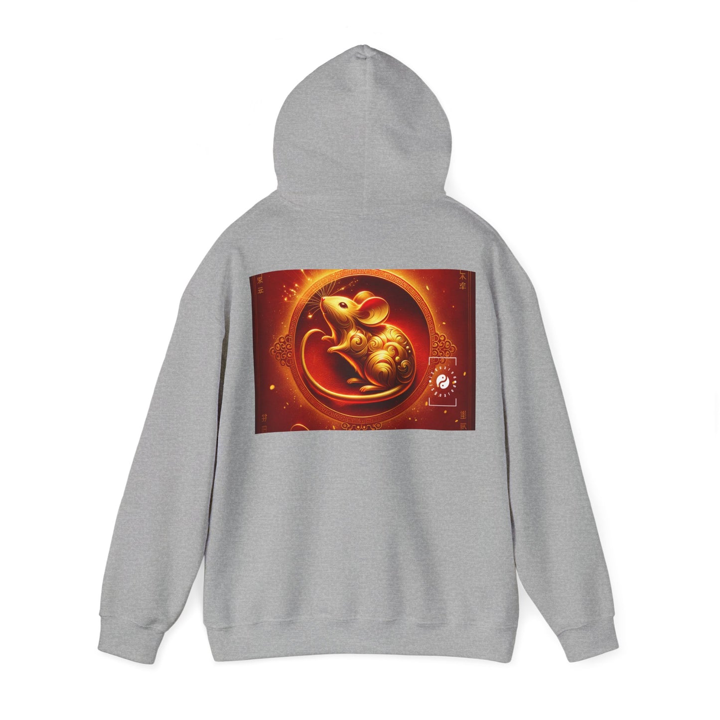 "Golden Emissary: A Lunar New Year's Tribute" - Hoodie