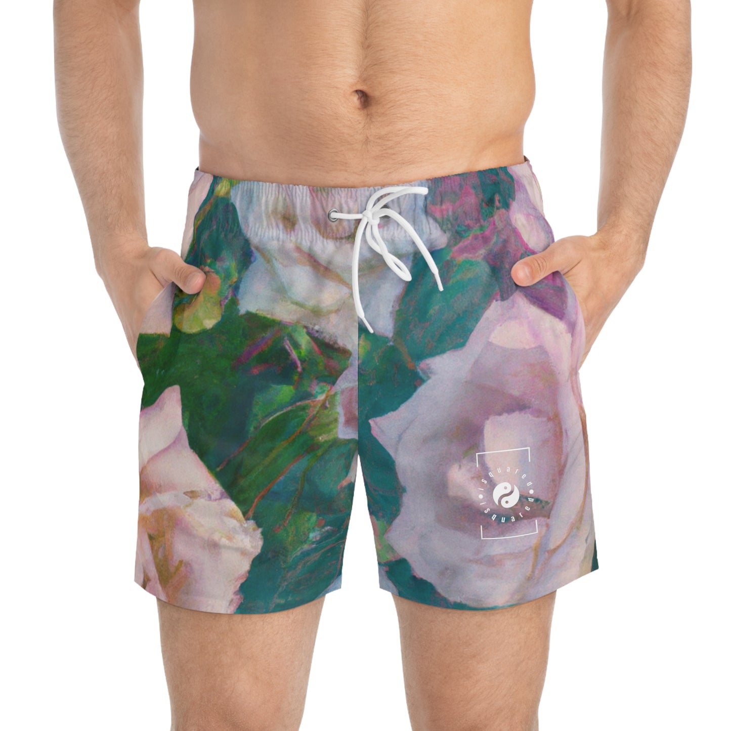 Cosmic Roses - Swim Trunks for Men