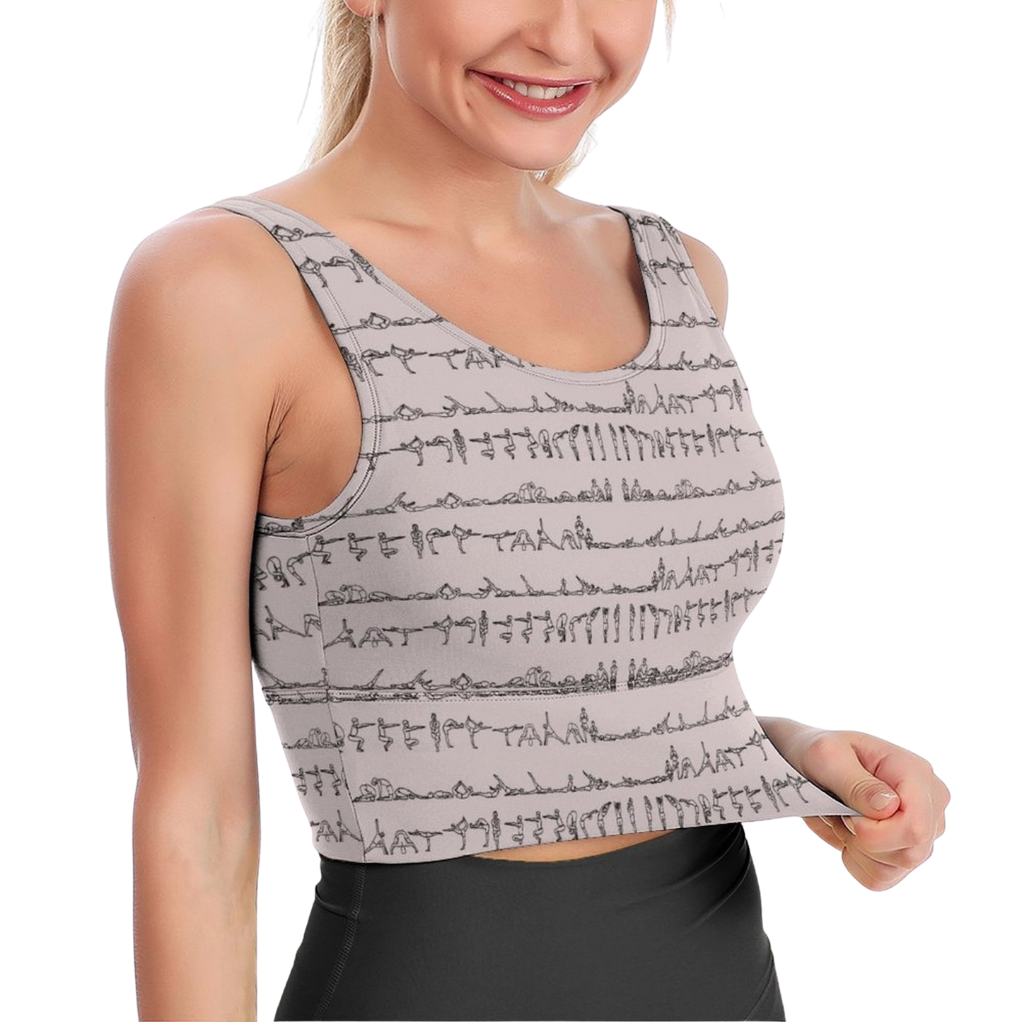 Bikram Pastel - iSquared Crop Top