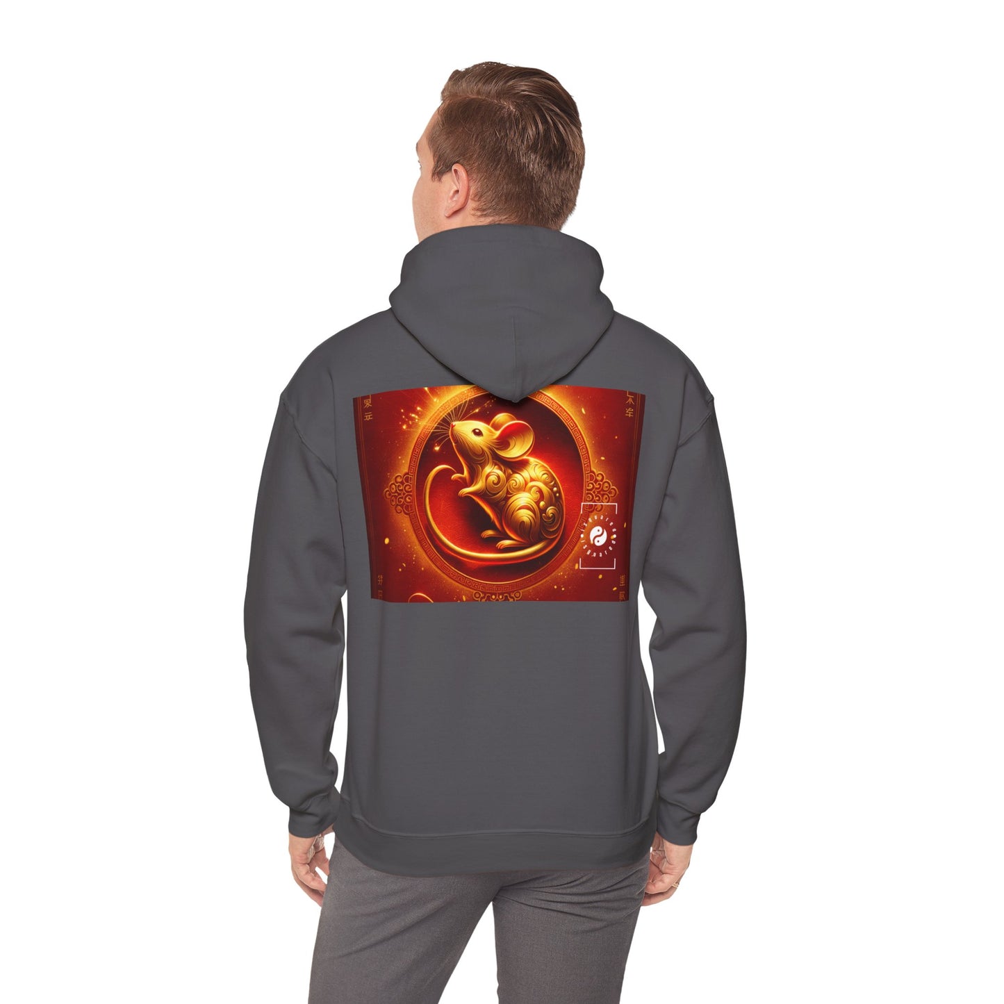 "Golden Emissary: A Lunar New Year's Tribute" - Hoodie