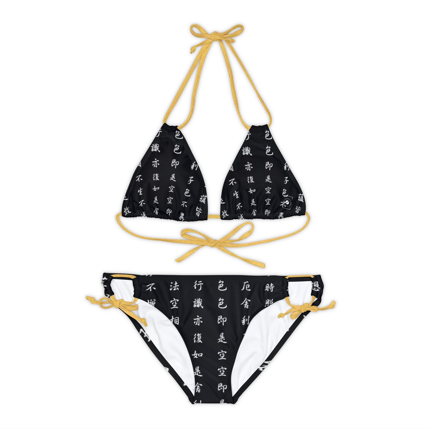 The Heart Sutra - Lace-up Bikini Set