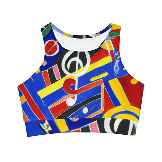 Giovanni de Montecristo - High Neck Crop Top