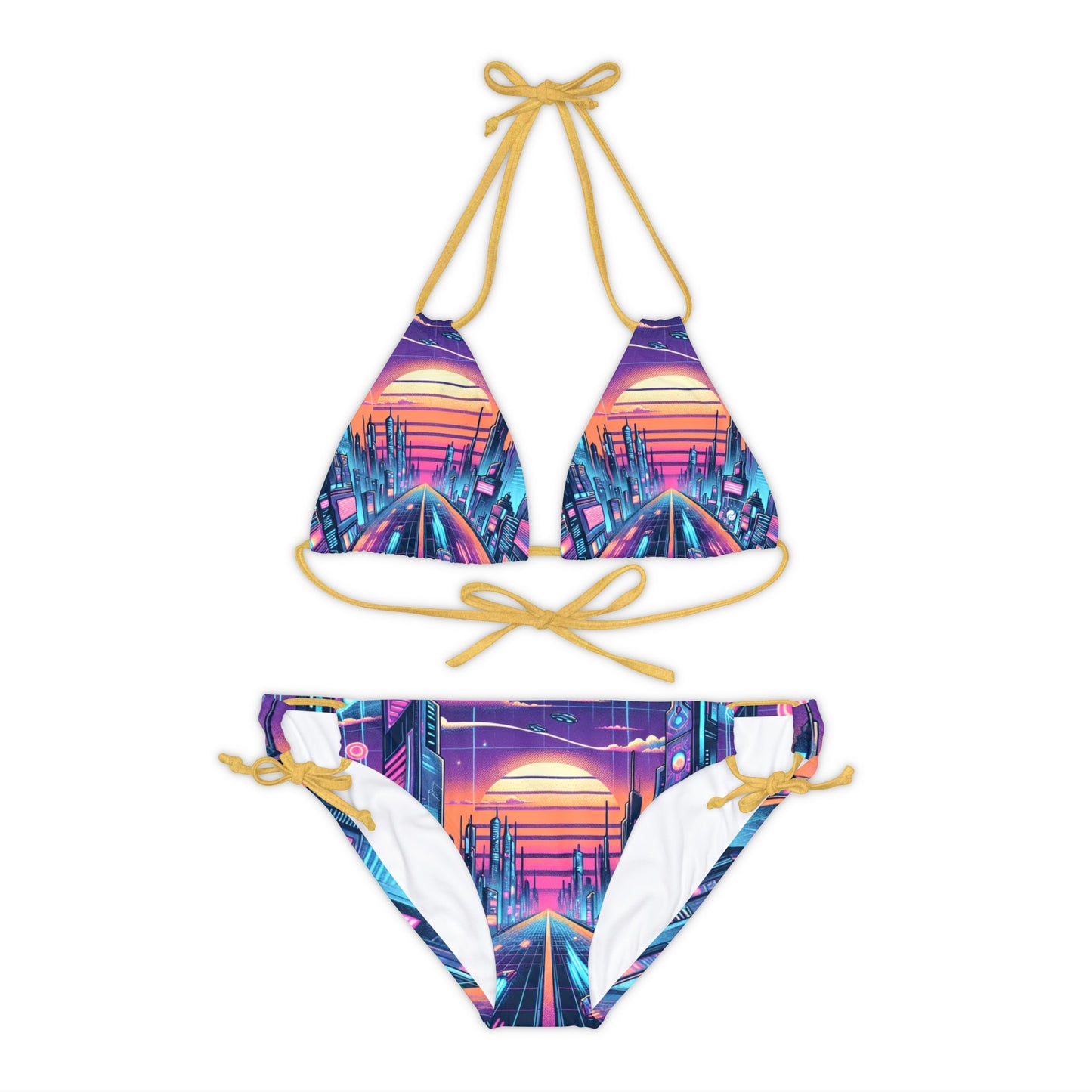 Antonio Bartolucci - Lace-up Bikini Set