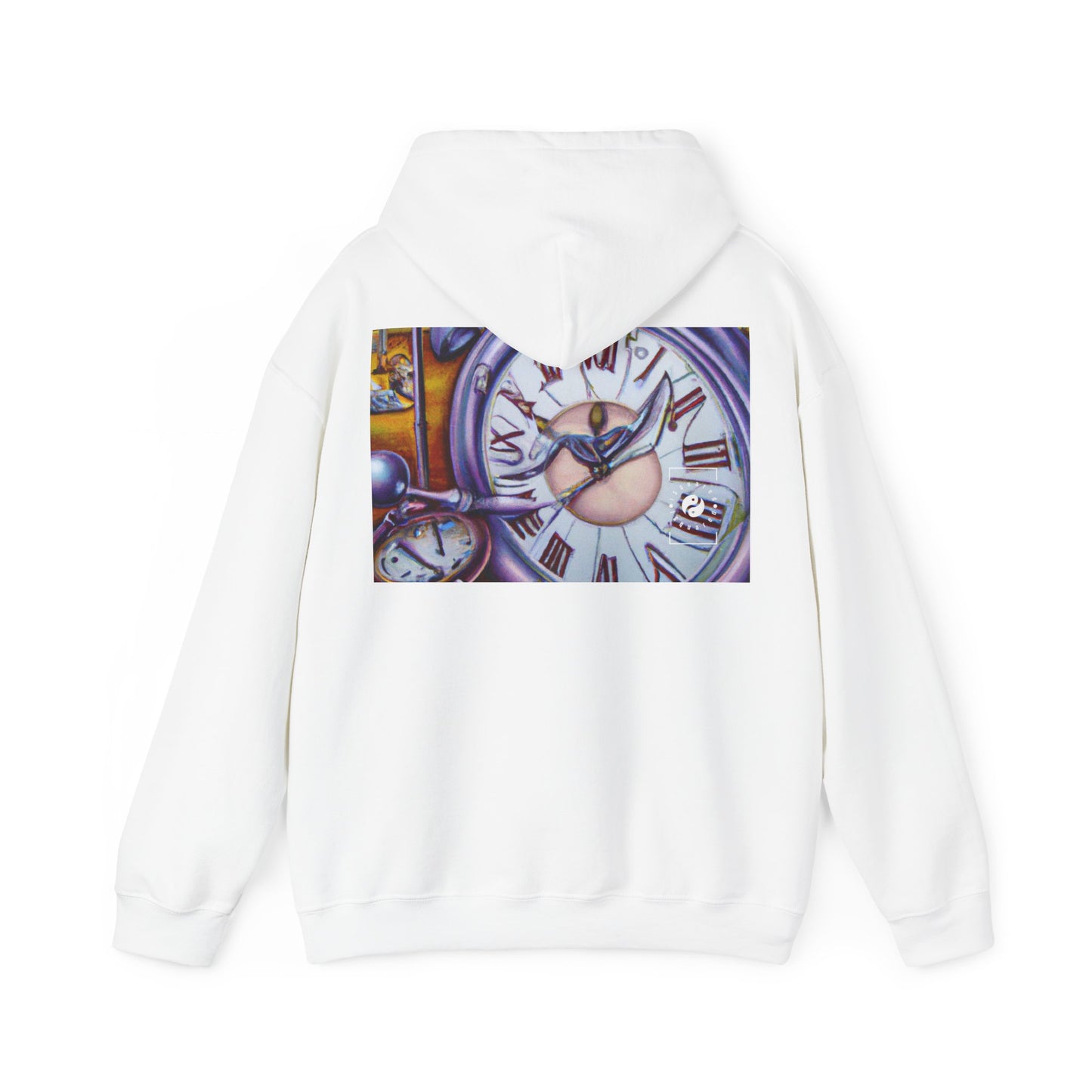 "Chrono Illusionist's Liquid Riddle" - Hoodie