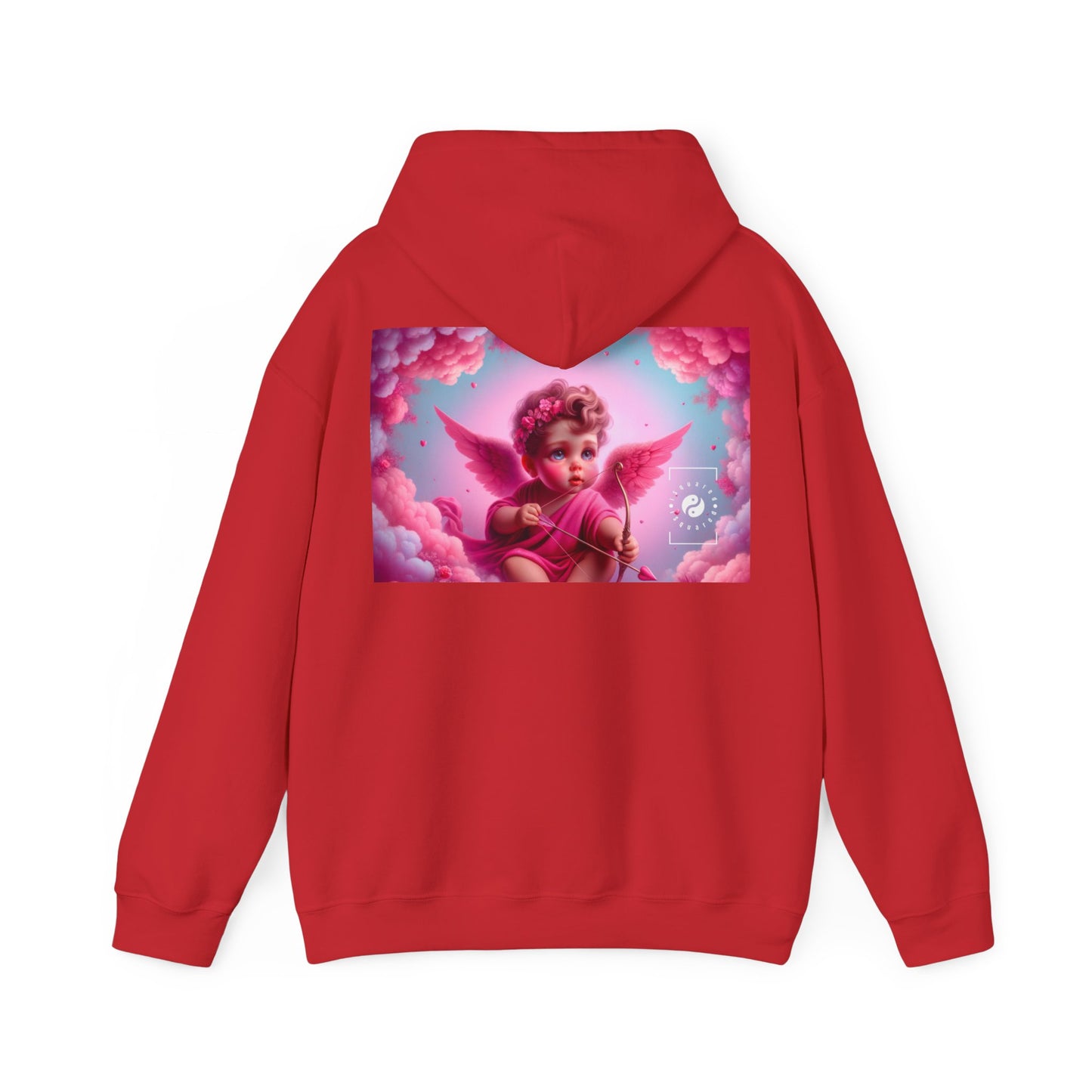 "Bold Blush: A Cupid's Love Affair" - Hoodie