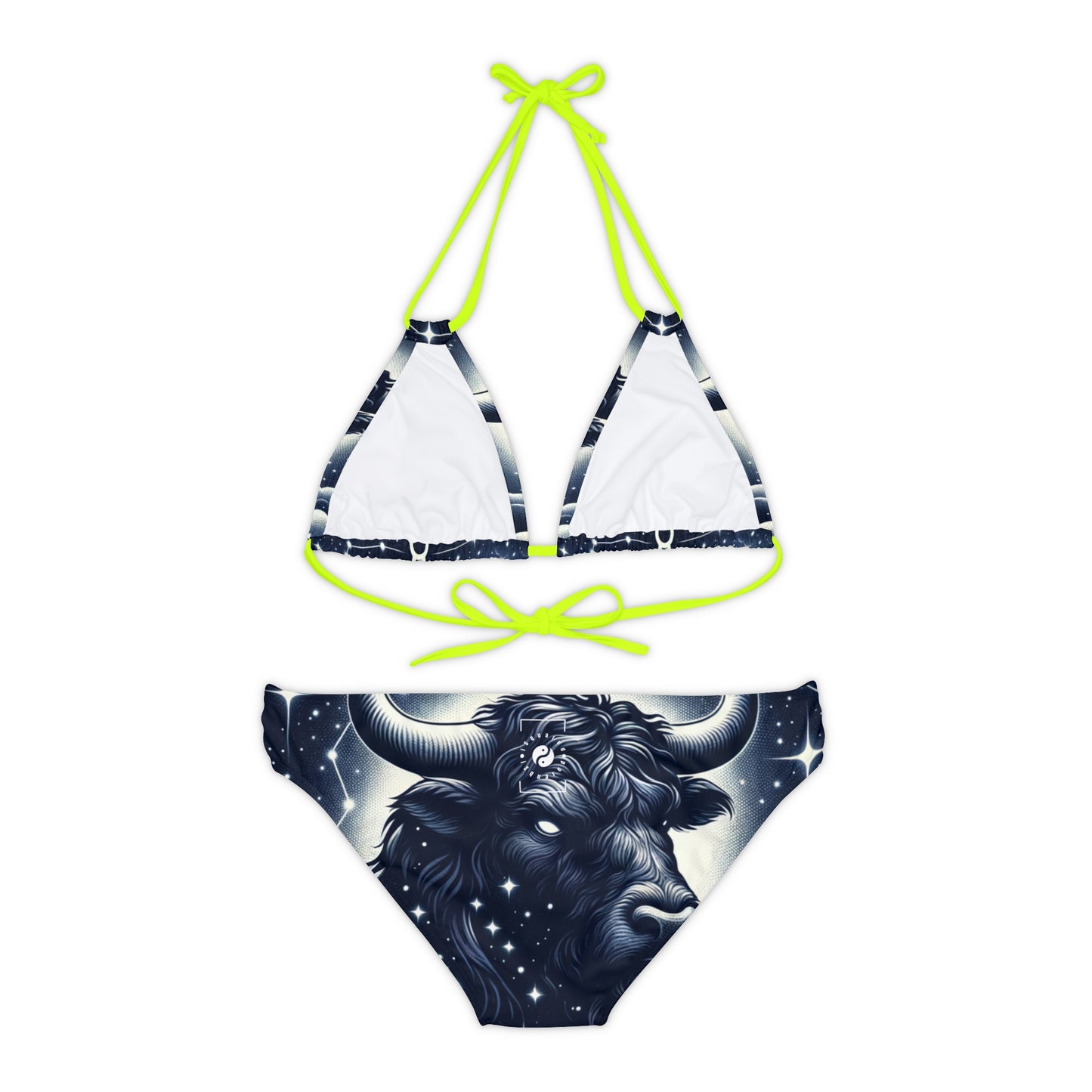 Celestial Taurine Constellation - Lace-up Bikini Set