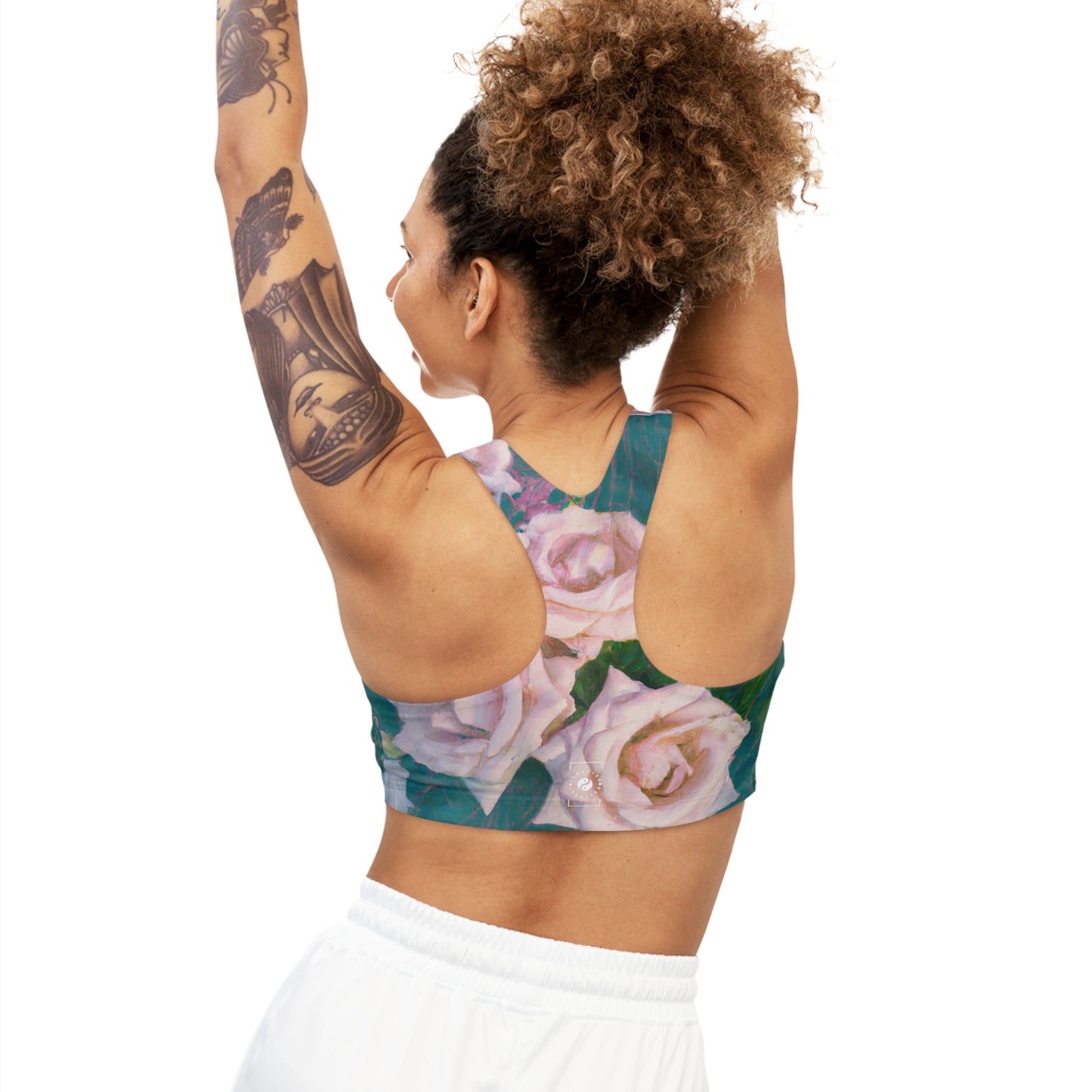 Cosmic Roses - Seamless Sports Bra