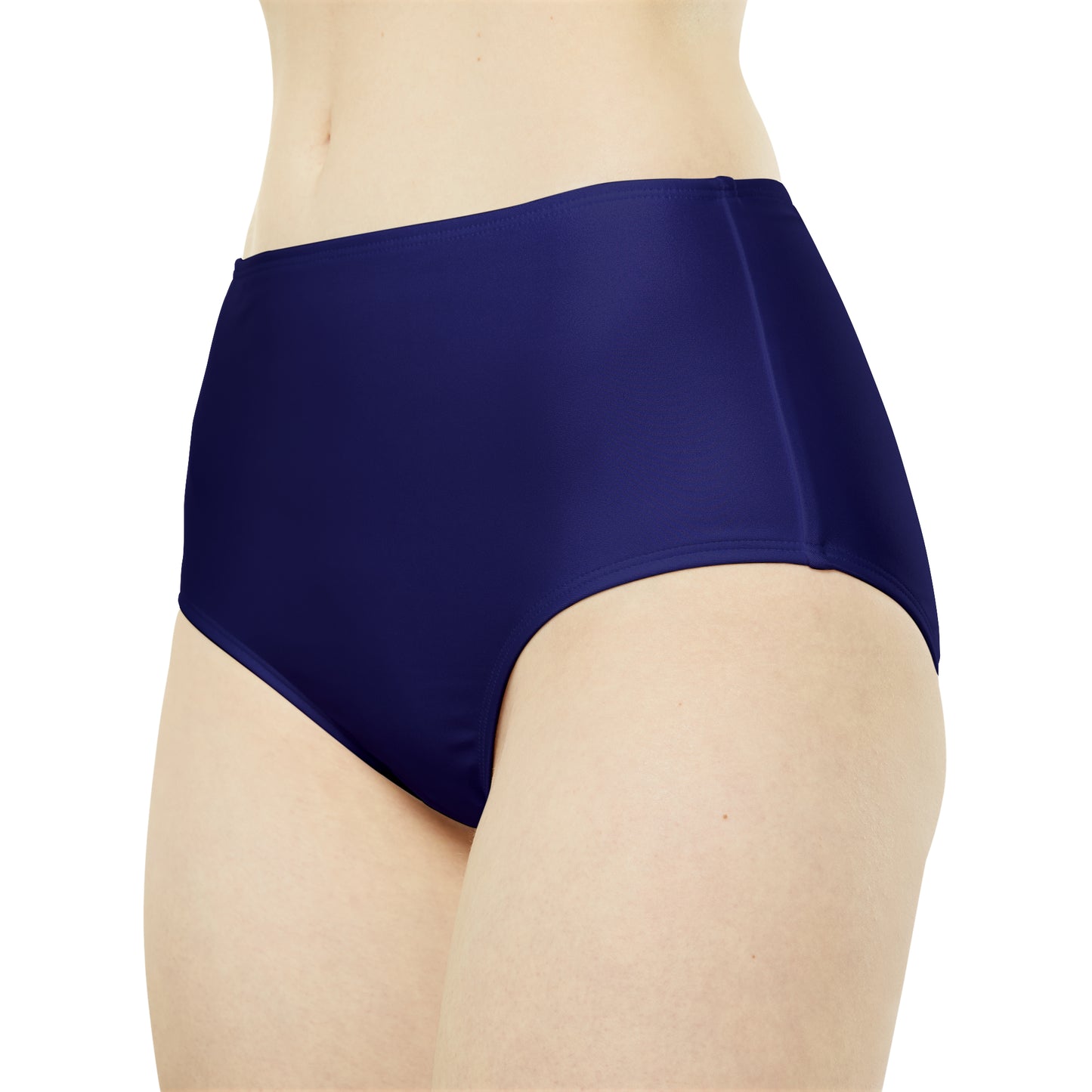 Royal Blue - High Waisted Bikini Bottom