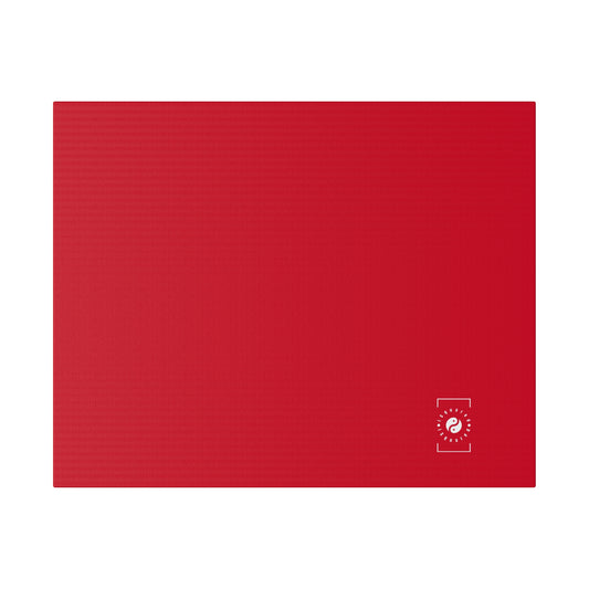#D10927 Rouge écarlate – Impression sur toile