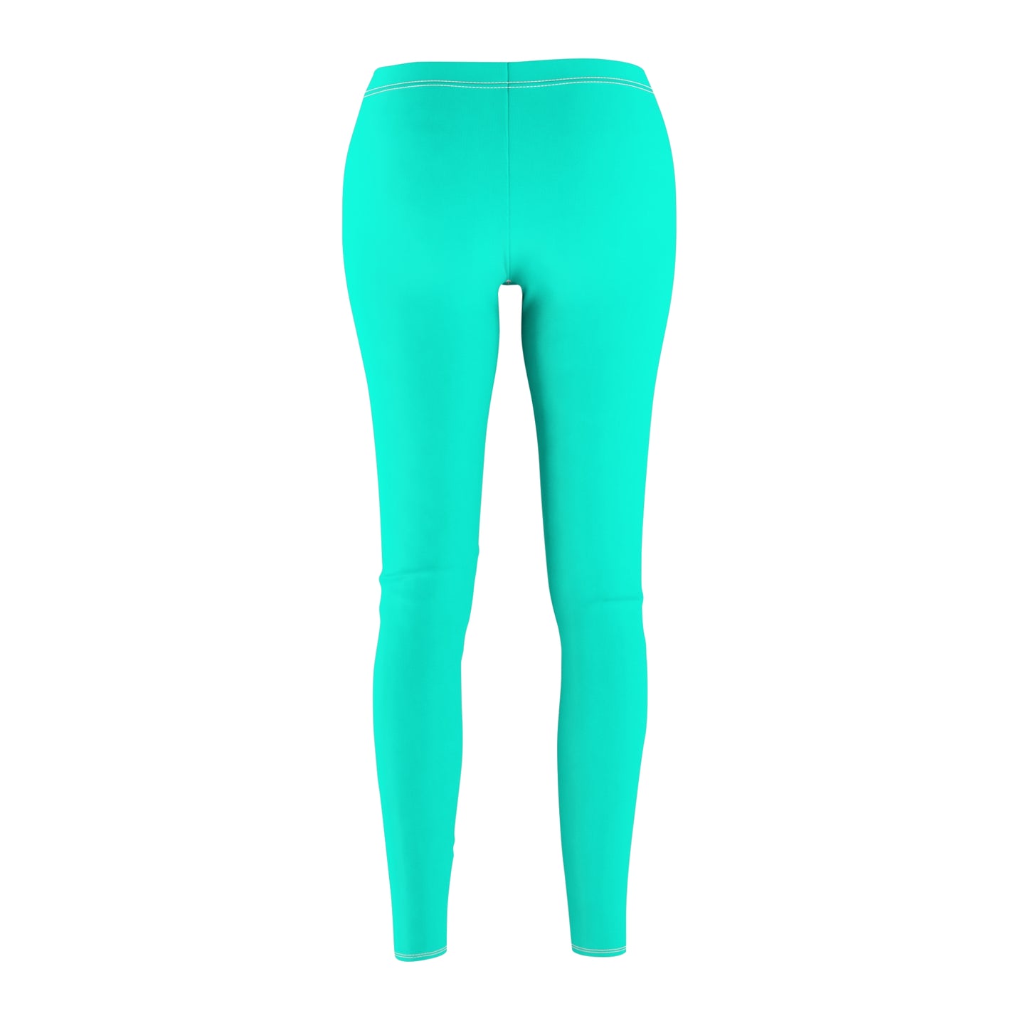 Neon Teal #11ffe3 - Casual Leggings