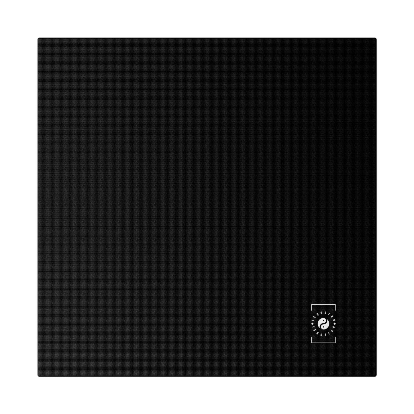 Pure Black - Art Print Canvas