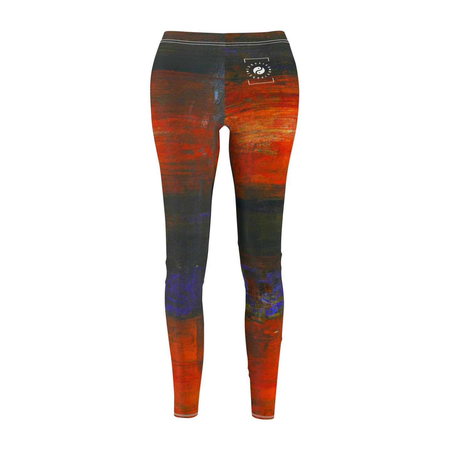 "Chromatic Reverie" - Casual Leggings