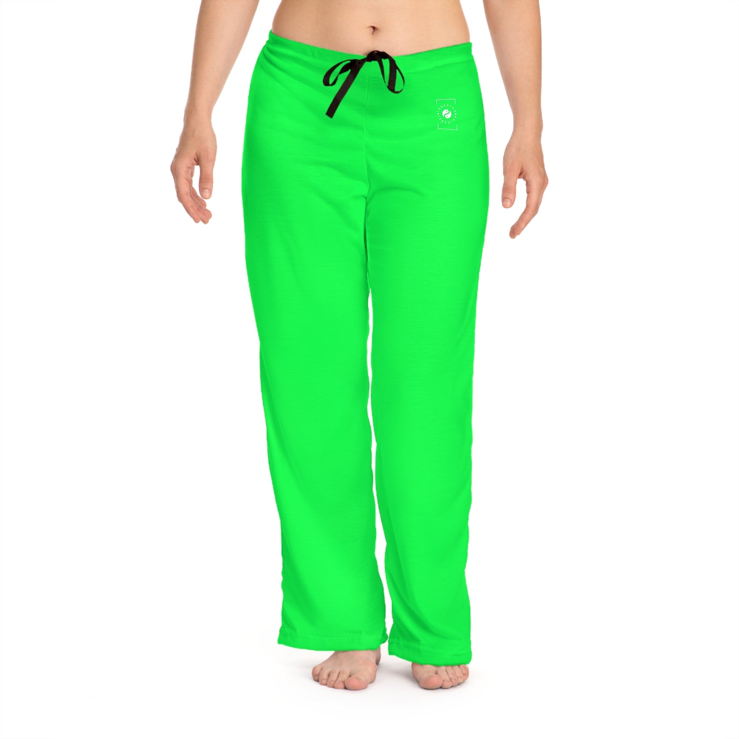 #0FFF50 Neon Green - Pantalon lounge femme