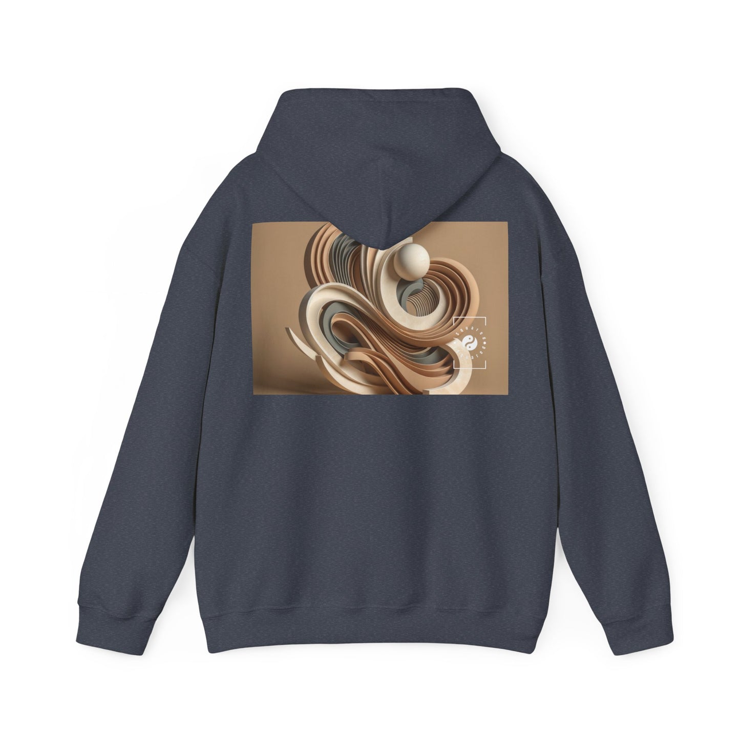 "Hepworth Hues: An Earth Tone Symphony" - Hoodie