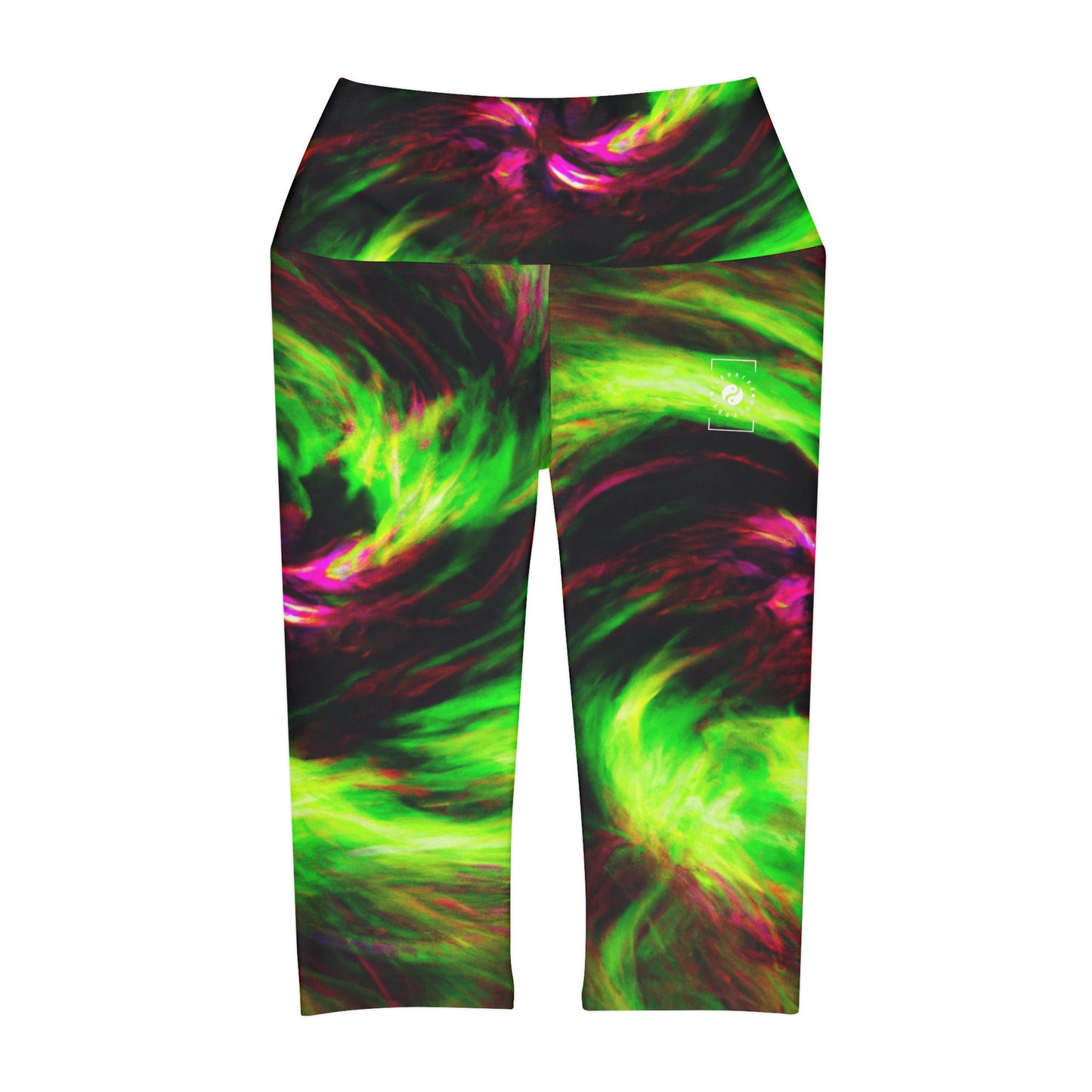 "Galactic Fusion" - High Waisted Capri Leggings