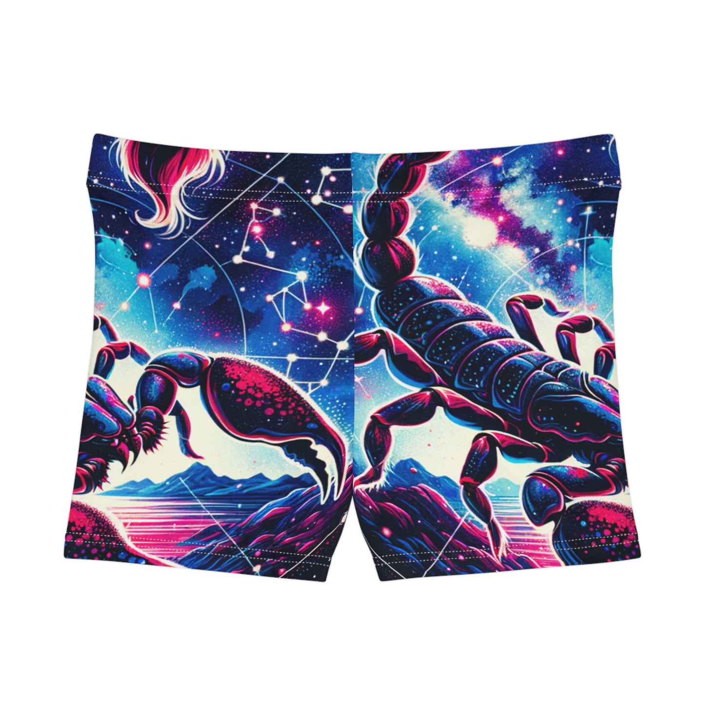 Crimson Scorpio - Mini Hot Yoga Short