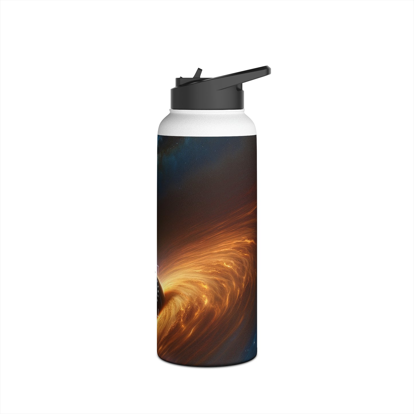 "Discs of Illumination: Black Hole Reverie" - Water Bottle