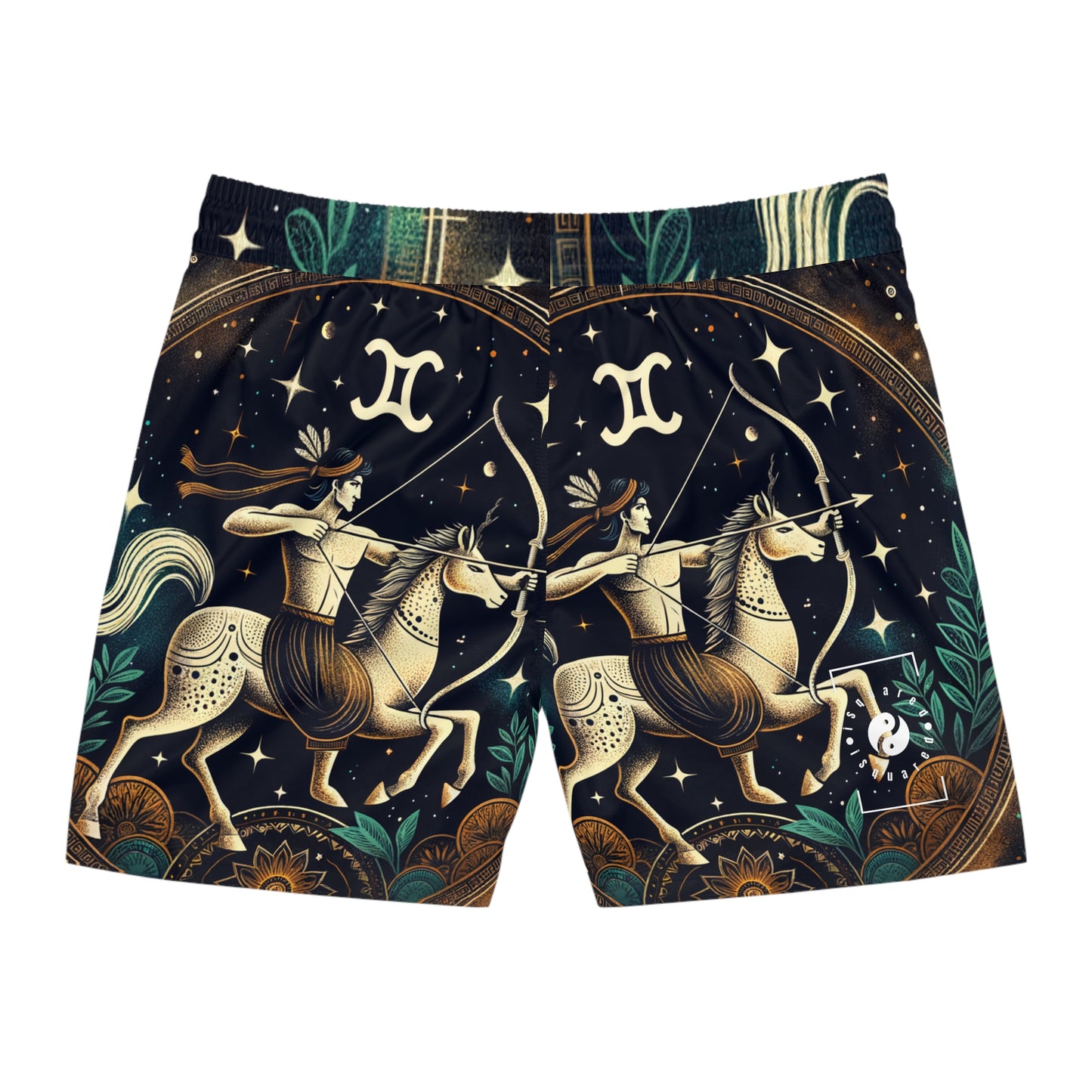 Sagittarius Emblem - Swim Shorts (Mid-Length) for Men