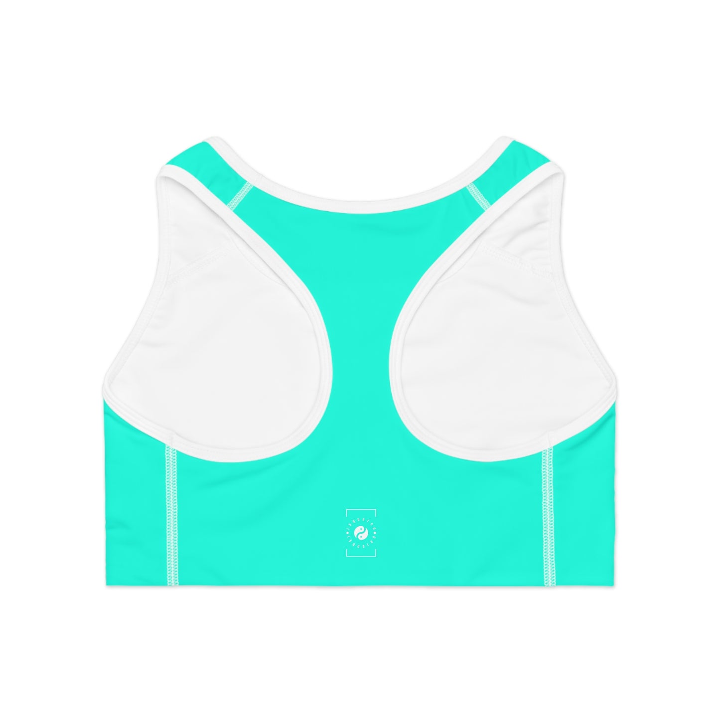 Neon Teal #11ffe3 - Soutien-gorge de sport haute performance